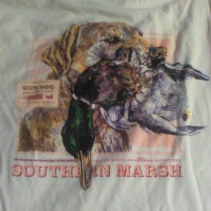 Southern Marsh Retriever and Mallard T-Shirt Small